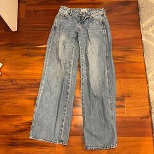 Pacsun-low rise baggy jeans